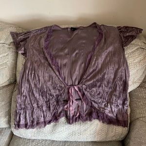 Purple shrug/cover